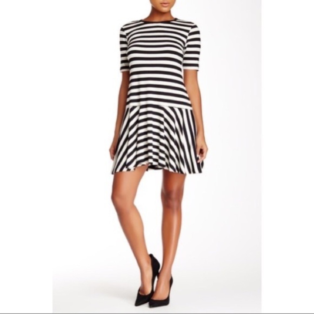 Trina by Trina Turk Jersey Stripe Dress Size XS